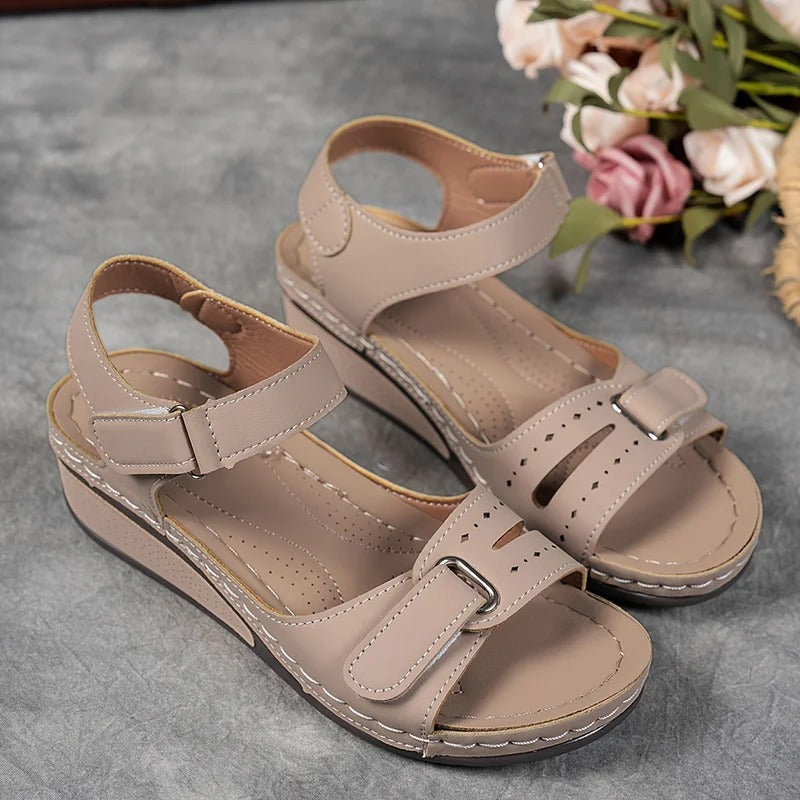 Sandales Camille Cannes™ | Élégance Confort & Maintien Absolu