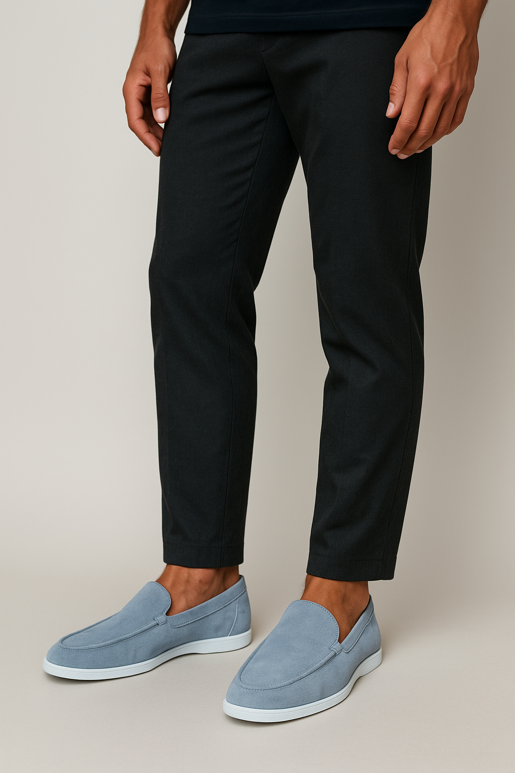 MOCASSINS ÉLÉGANTS EN DAIM POUR HOMME