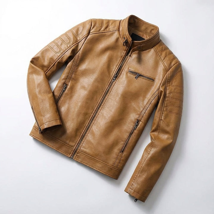 VESTE STYLE MOTO POUR HOMME