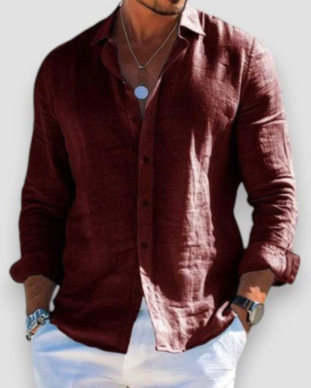 CHEMISE CLASSIQUE POUR HOMMES