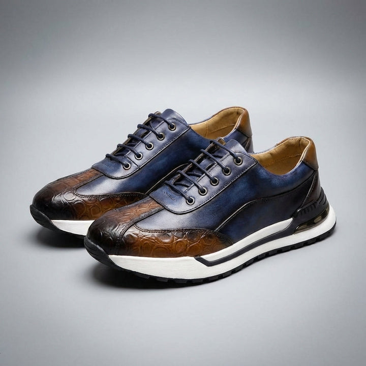 BASKETS EN CUIR POUR HOMMES