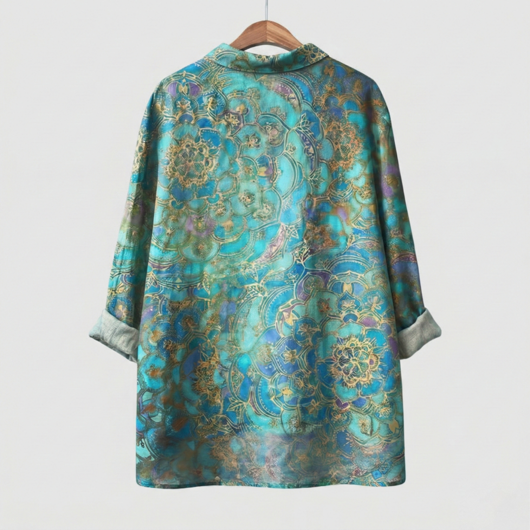 Madeleine | Chemise florale premium au tombé élégant