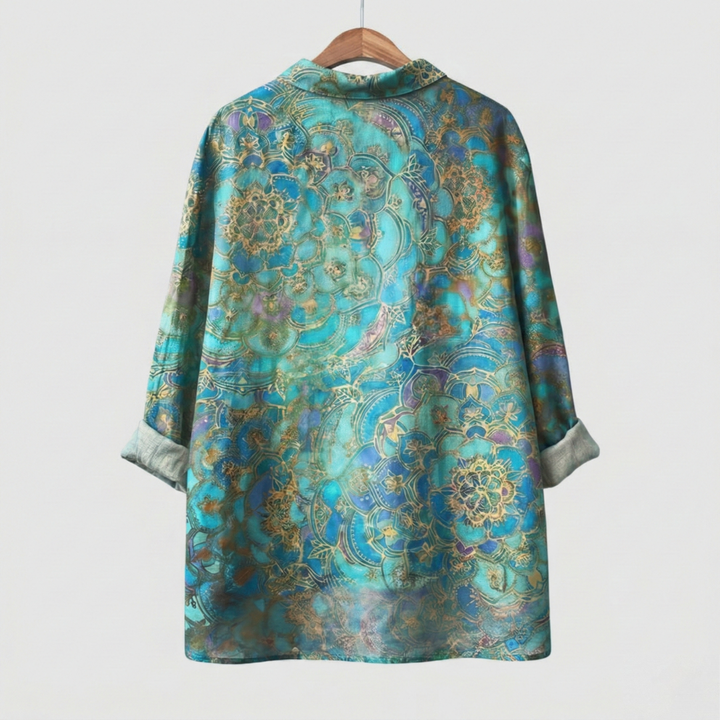 Madeleine | Chemise florale premium au tombé élégant