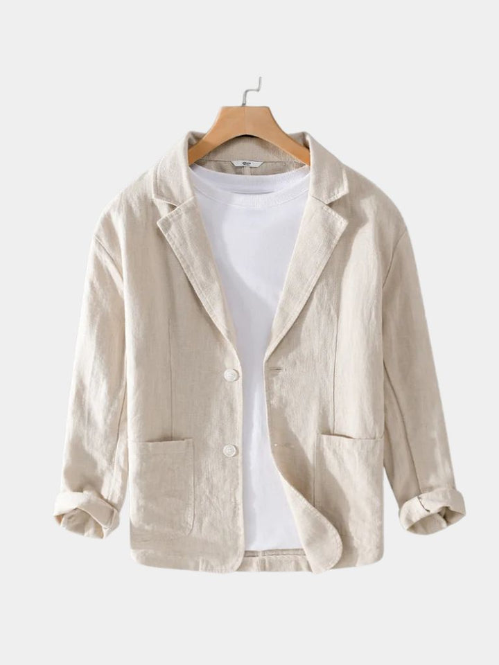 Linen summer blazer