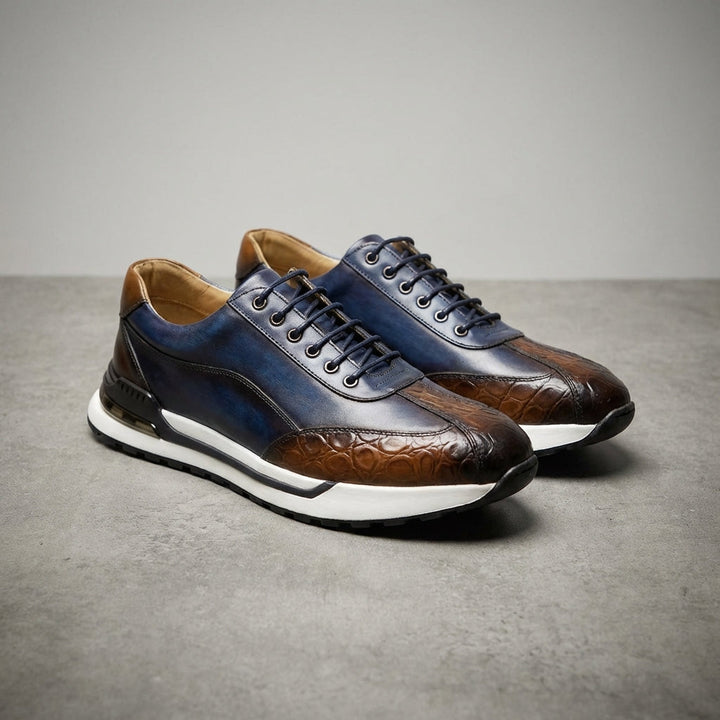 BASKETS EN CUIR POUR HOMMES