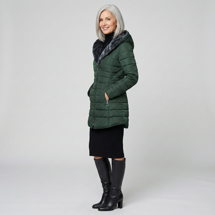 Manteau Louise | Doudoune Cintrée à Doublure Nuage