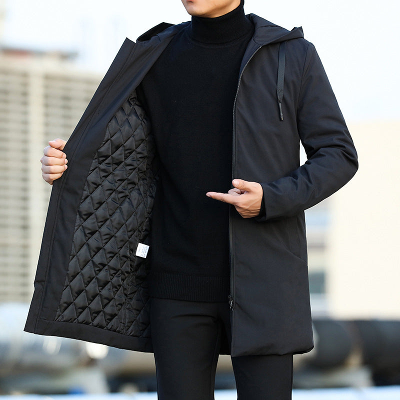 MANTEAU D'HIVER REMBOURRÉ POUR HOMME