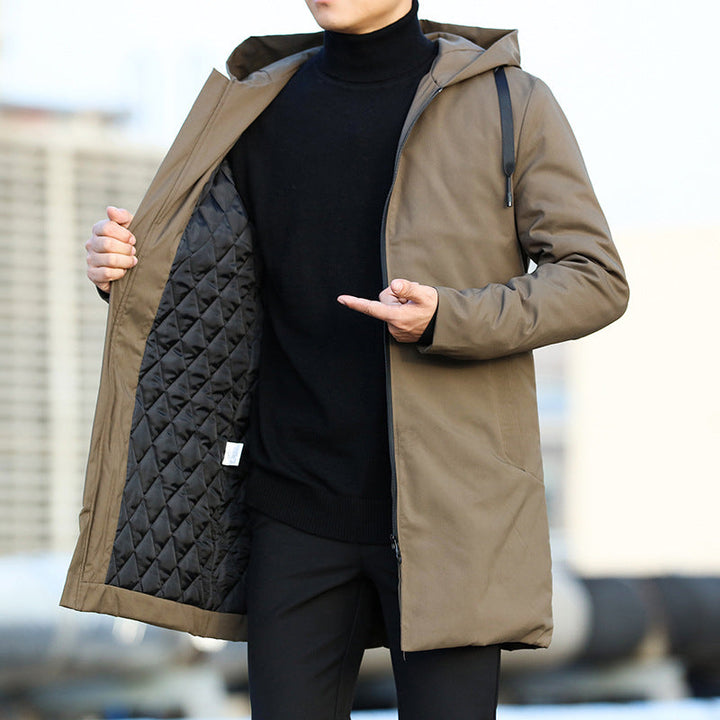 MANTEAU D'HIVER REMBOURRÉ POUR HOMME