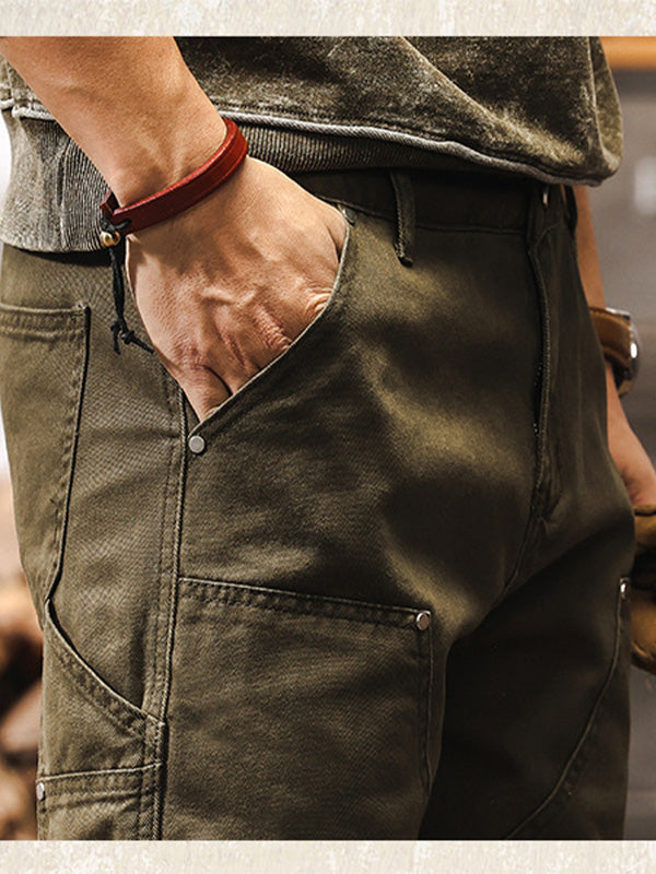 PANTALON EN COTON UTILE POUR HOMME