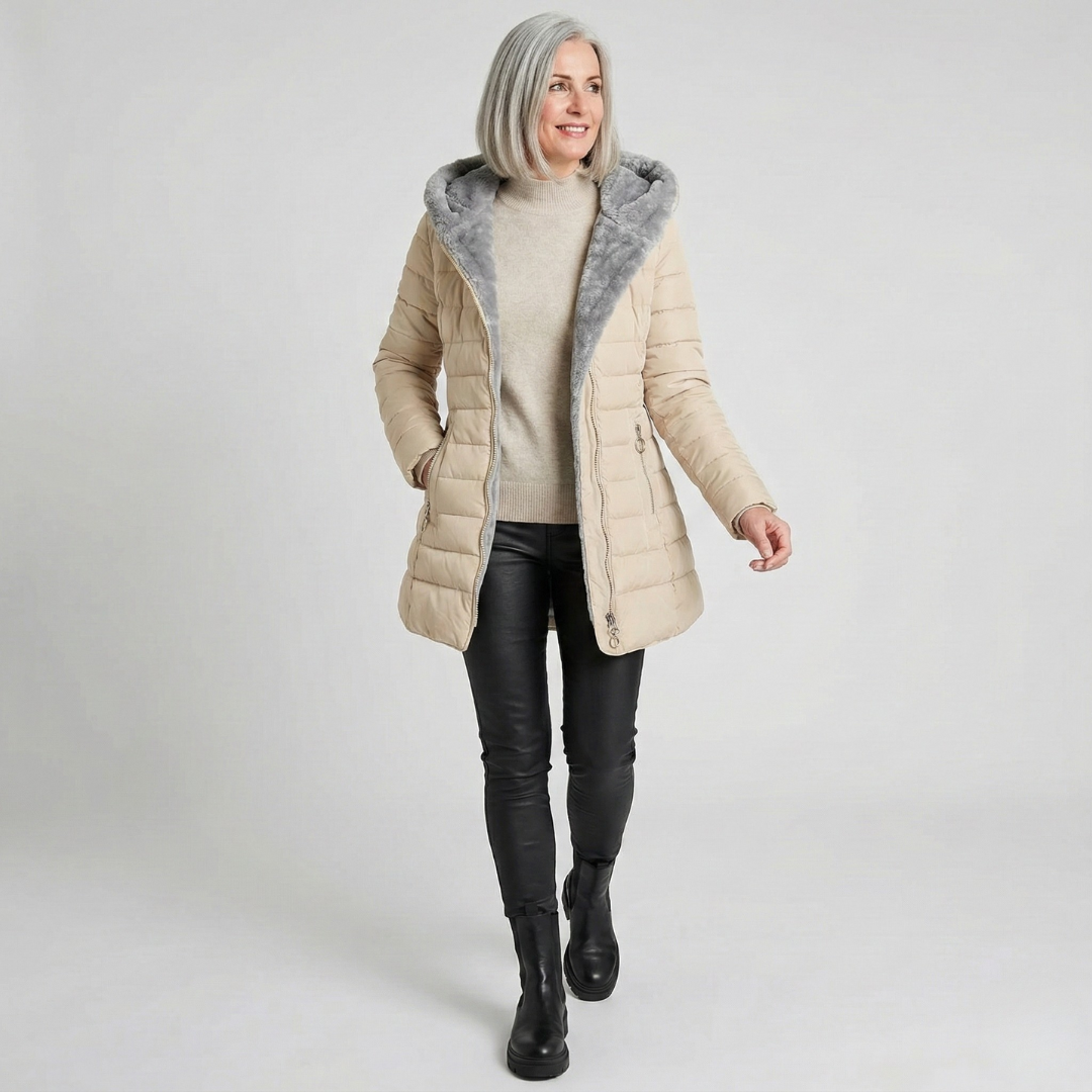 Manteau Louise | Doudoune Cintrée à Doublure Nuage