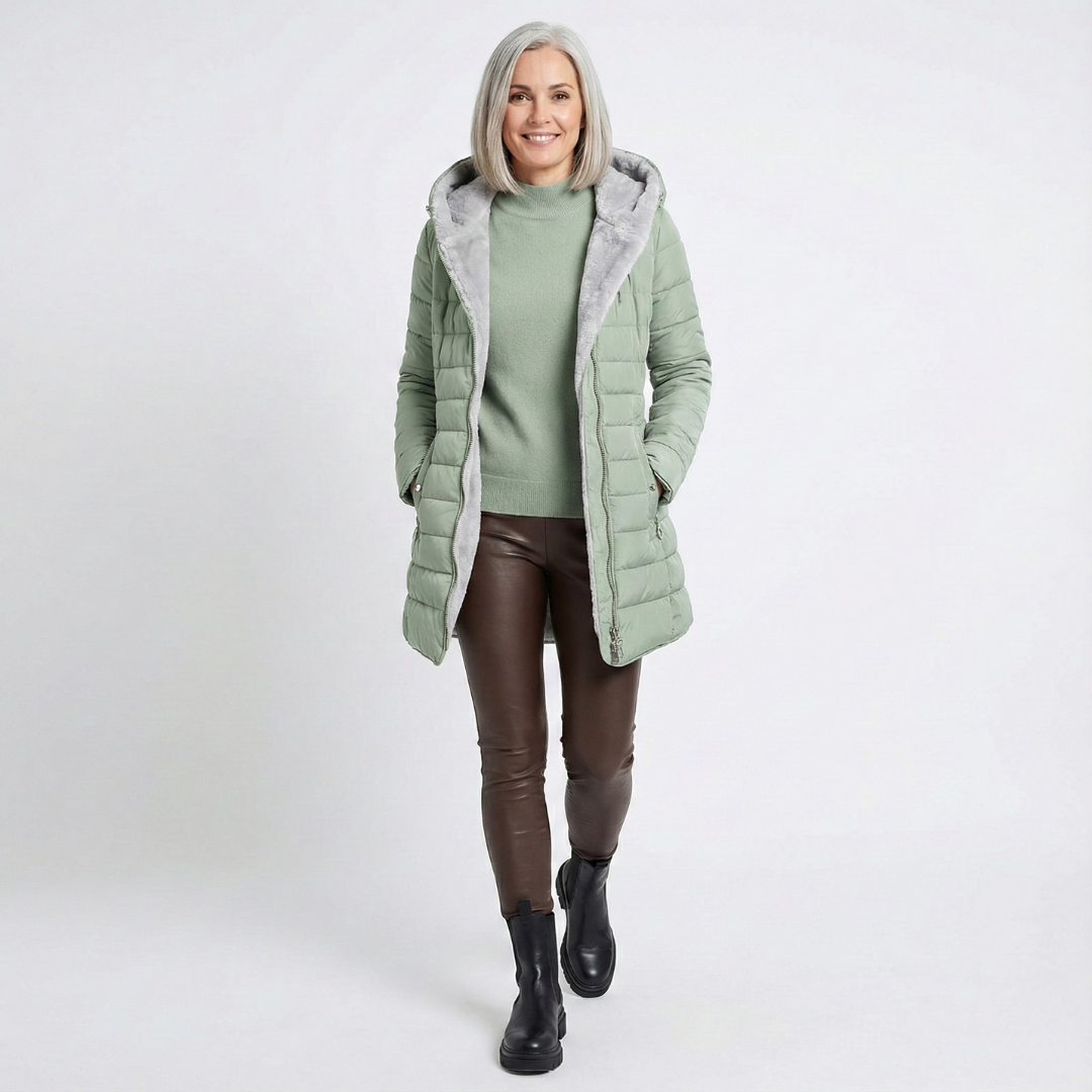 Manteau Louise | Doudoune Cintrée à Doublure Nuage