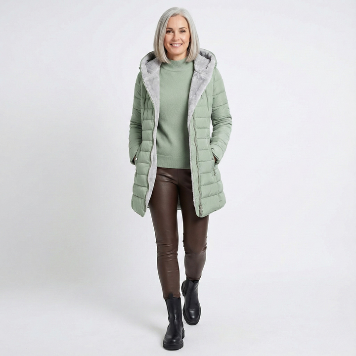 Manteau Louise | Doudoune Cintrée à Doublure Nuage
