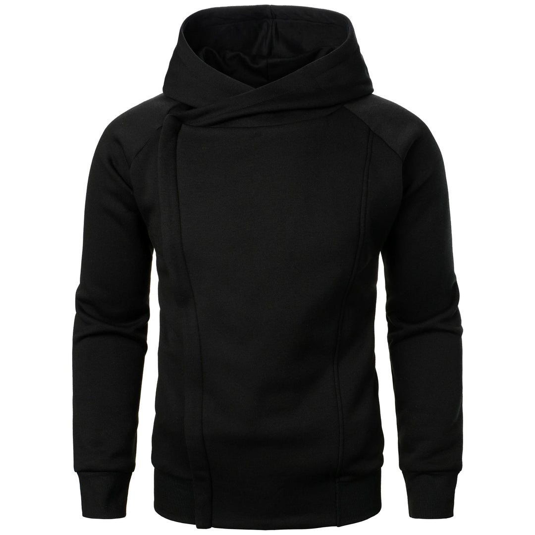 SWEAT À CAPUCHE ZIPPÉ CROISÉ POUR HOMME