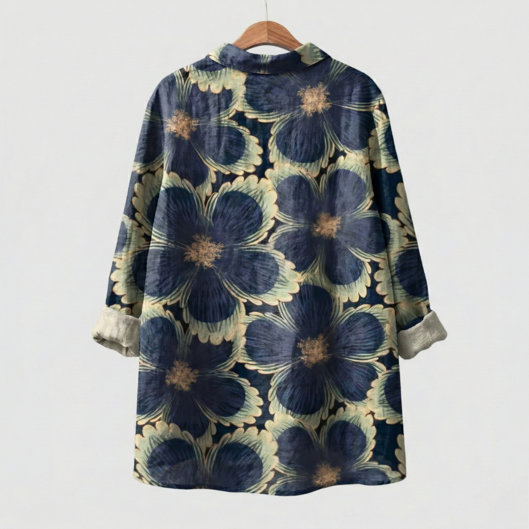 Madeleine | Chemise florale premium au tombé élégant