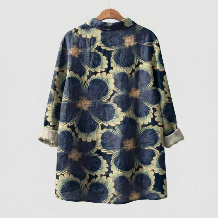 Madeleine | Chemise florale premium au tombé élégant