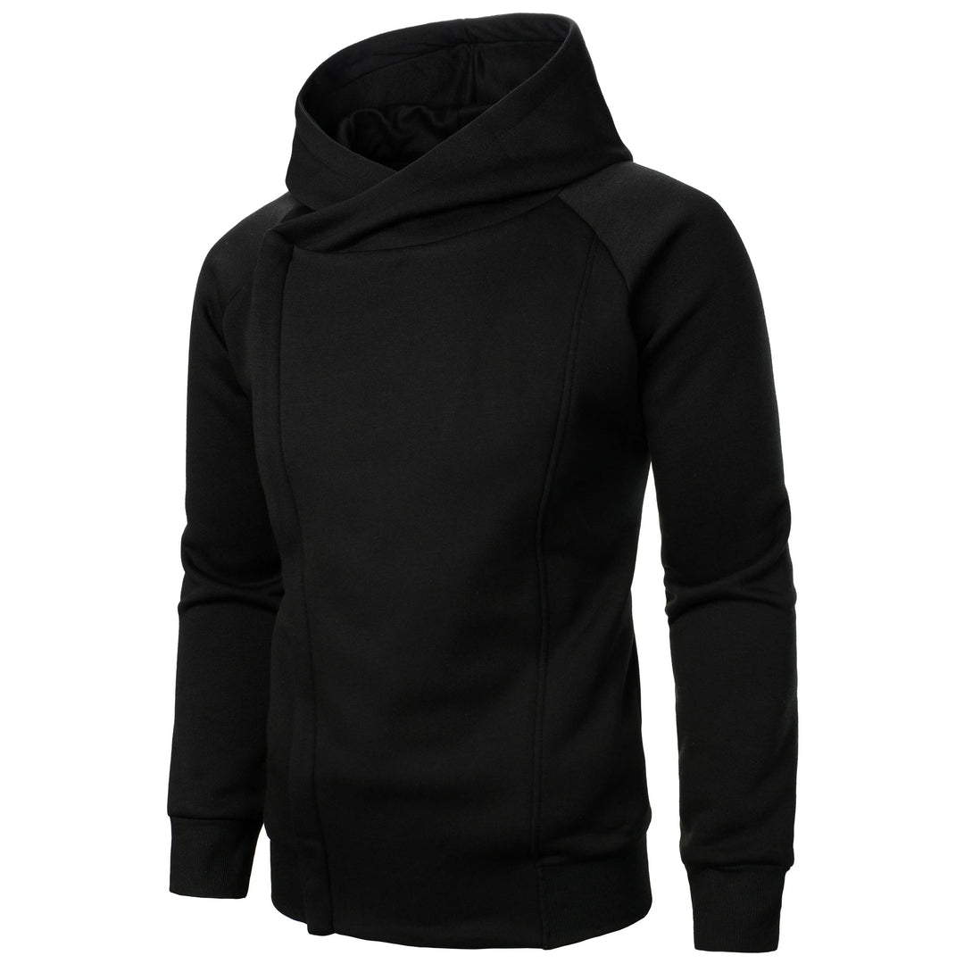 SWEAT À CAPUCHE ZIPPÉ CROISÉ POUR HOMME