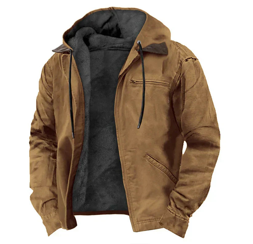 VESTE AVEC CAPUCHE POUR HOMME AUTOMNALE