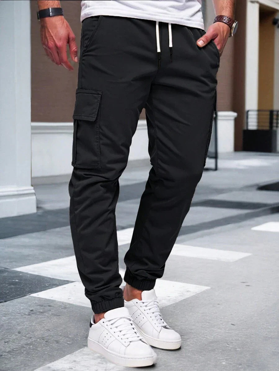 RICCARDO | JOGGERS CARGO LÉGERS AVEC POCHES
