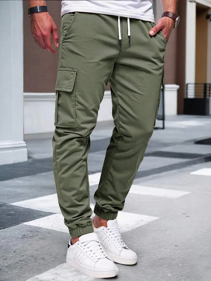 RICCARDO | JOGGERS CARGO LÉGERS AVEC POCHES