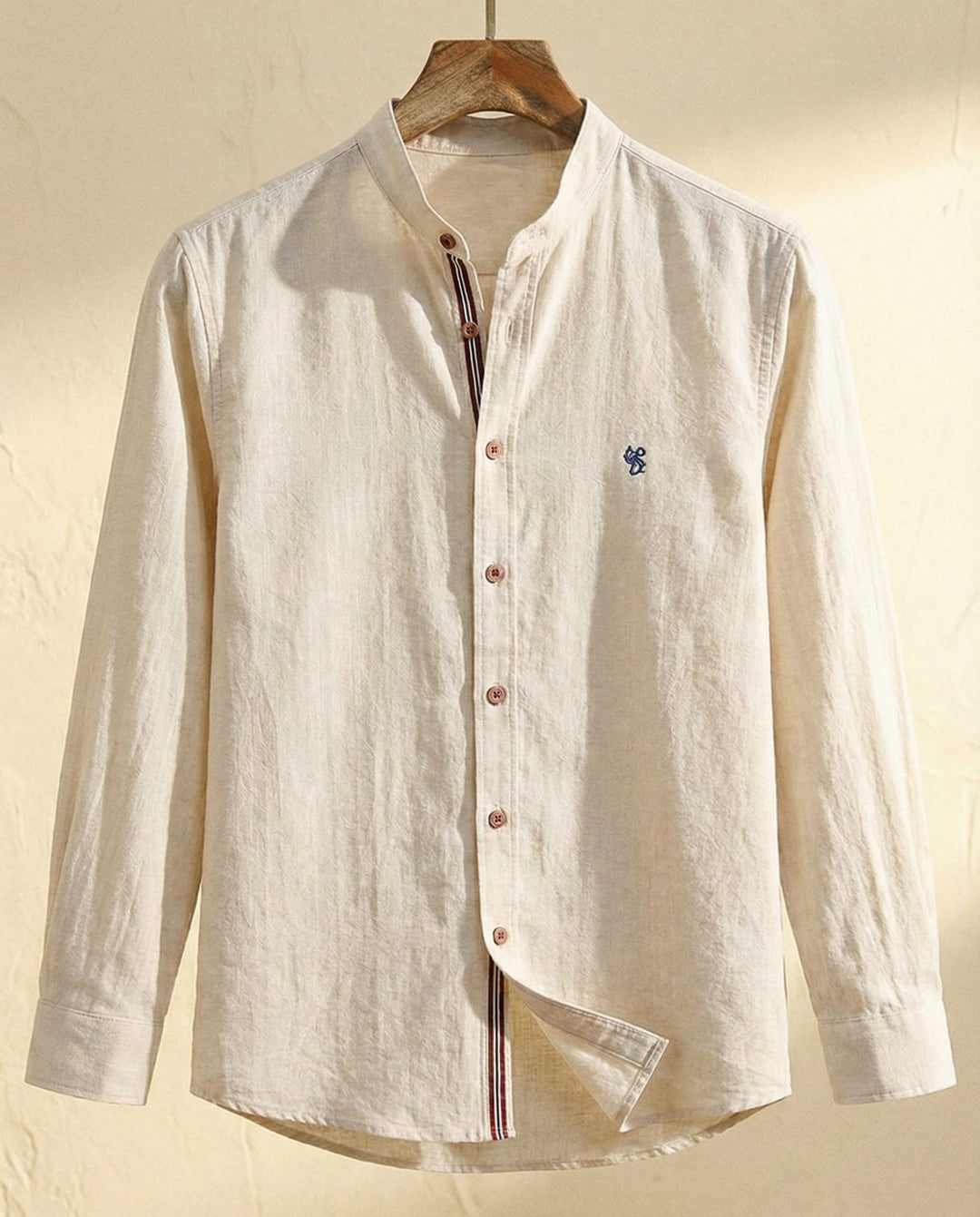 CHEMISE À COL OFFICIER POUR HOMME