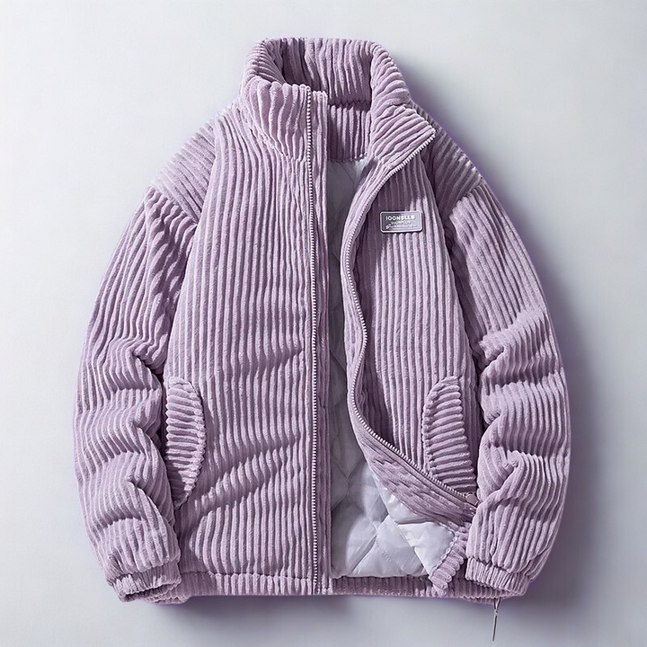 VESTE MATELASSÉE EN VELOURS CÔTELÉ POUR HOMME