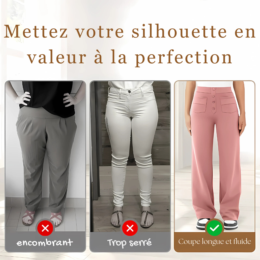 Camille Cannes | Pantalon Confort Élégant