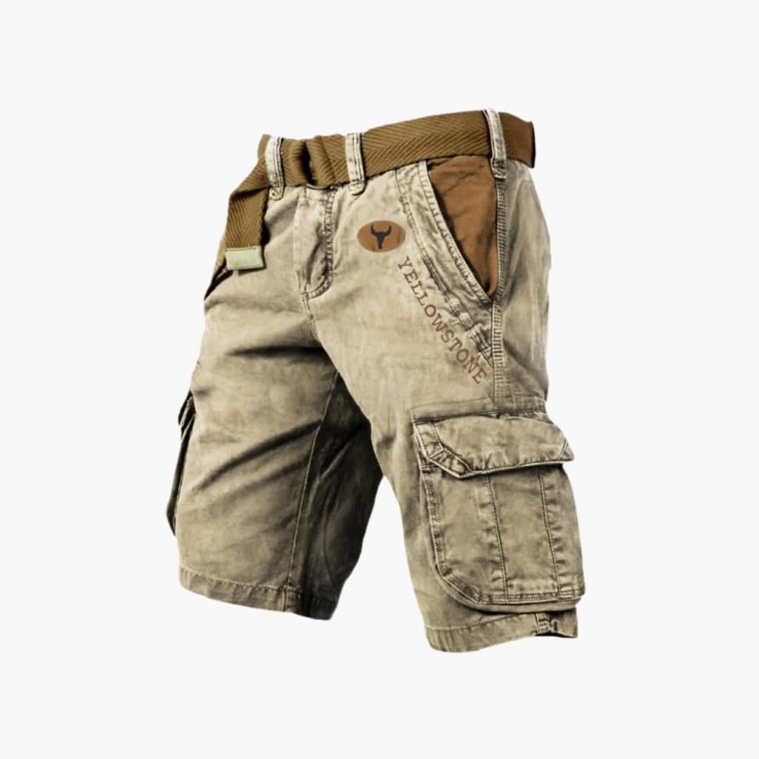 ARNAUD | Short Cargo Vintage à 6 Poches