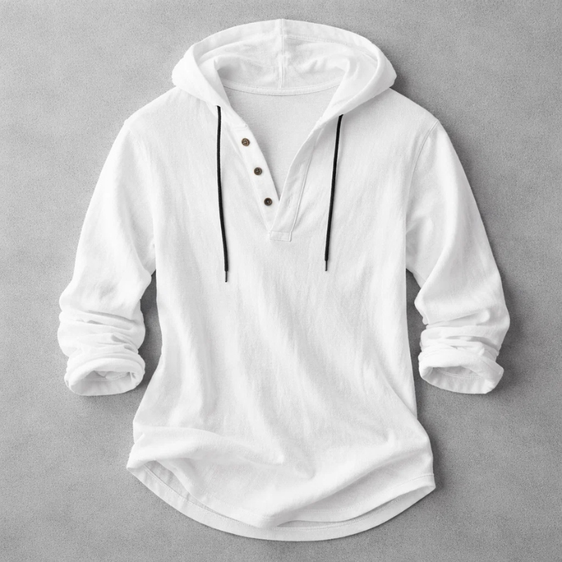 CHEMISE À CAPUCHE ÉLÉGANTE POUR HOMME