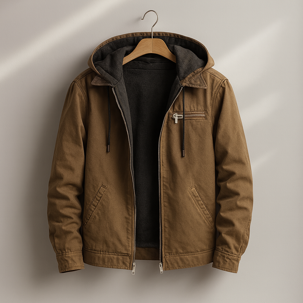 VESTE DOUBLÉE POLAIRE POUR HOMME