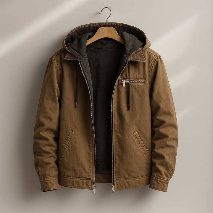 VESTE DOUBLÉE POLAIRE POUR HOMME