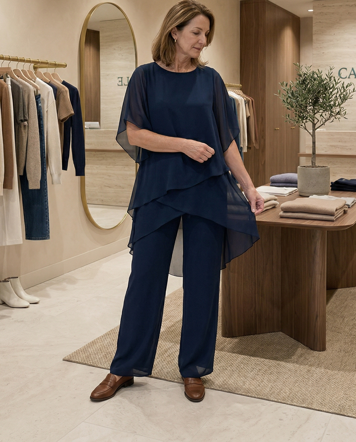 Élise | Ensemble fluide élégant & confortable