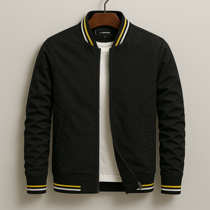 VESTE BOMBER D'ÉTÉ AVEC RAYURES