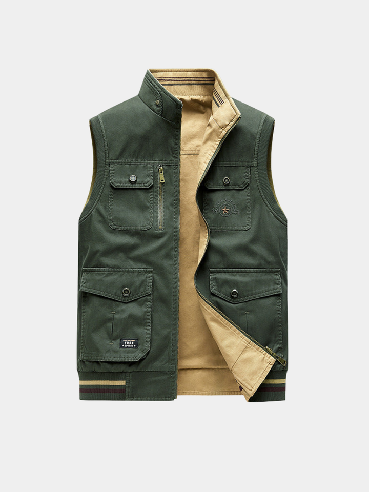 GILET HOMME EN COTON PREMIUM DE LUXE