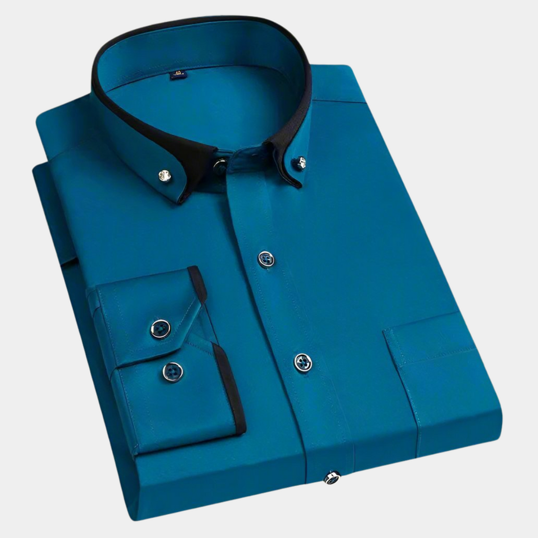 CHEMISE CLASSIQUE À MANCHES LONGUES