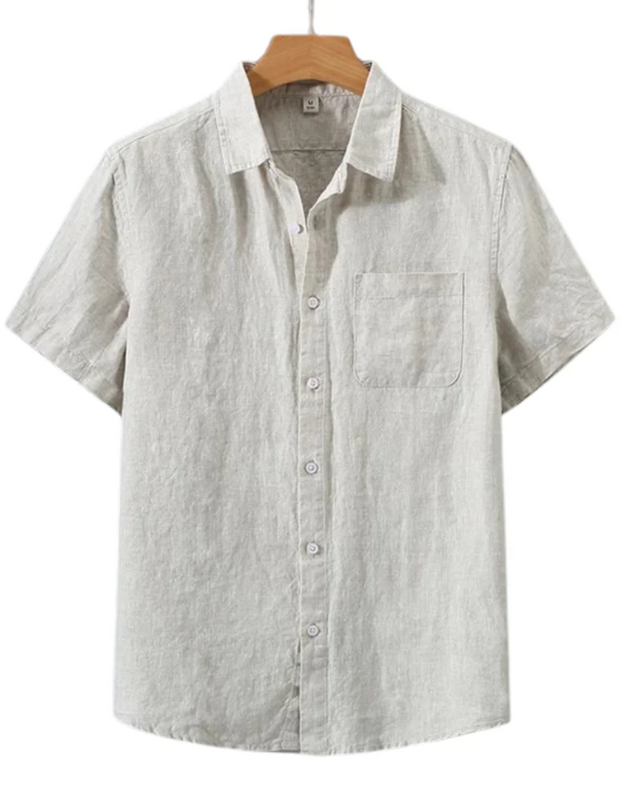 Santorini Linen Shirt