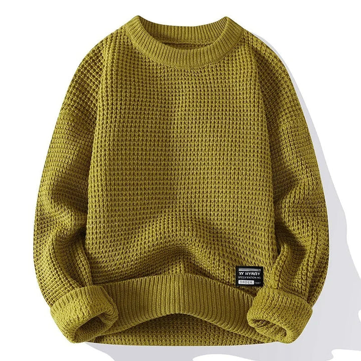 PULL EN NID D'ABEILLE PREMIUM