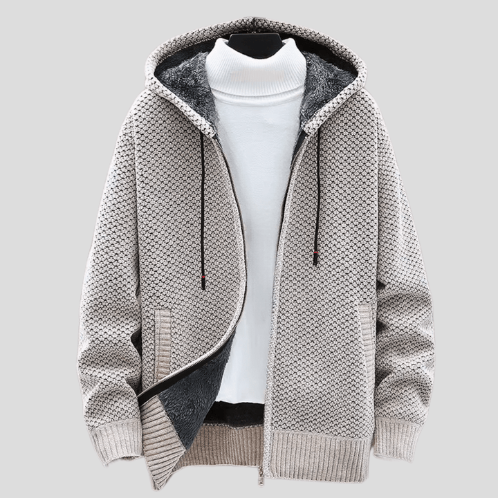 VESTE ÉLÉGANTE AVEC CAPUCHE