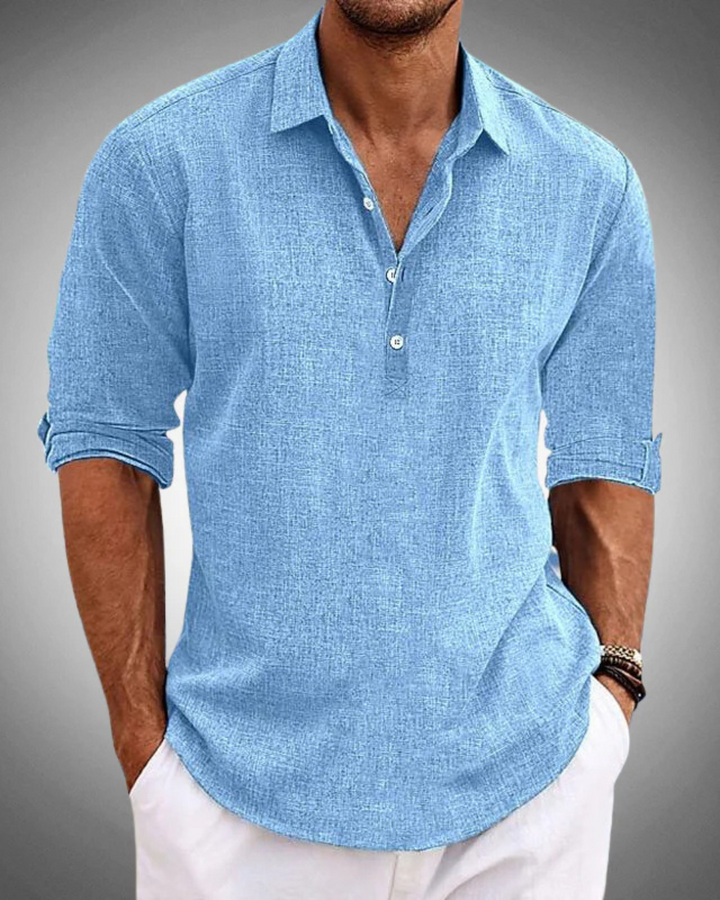 CHEMISE CLASSIQUE EN COTON POUR HOMME