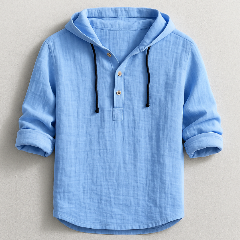 CHEMISE À CAPUCHE EN POUR HOMME