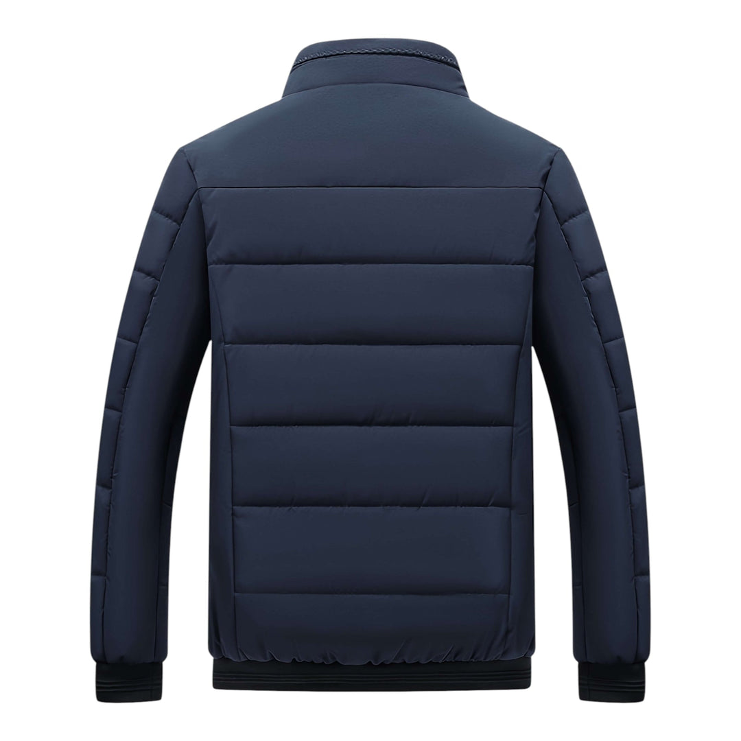 VESTE D’HIVER ÉLÉGANTE ZIPPÉE POUR HOMME