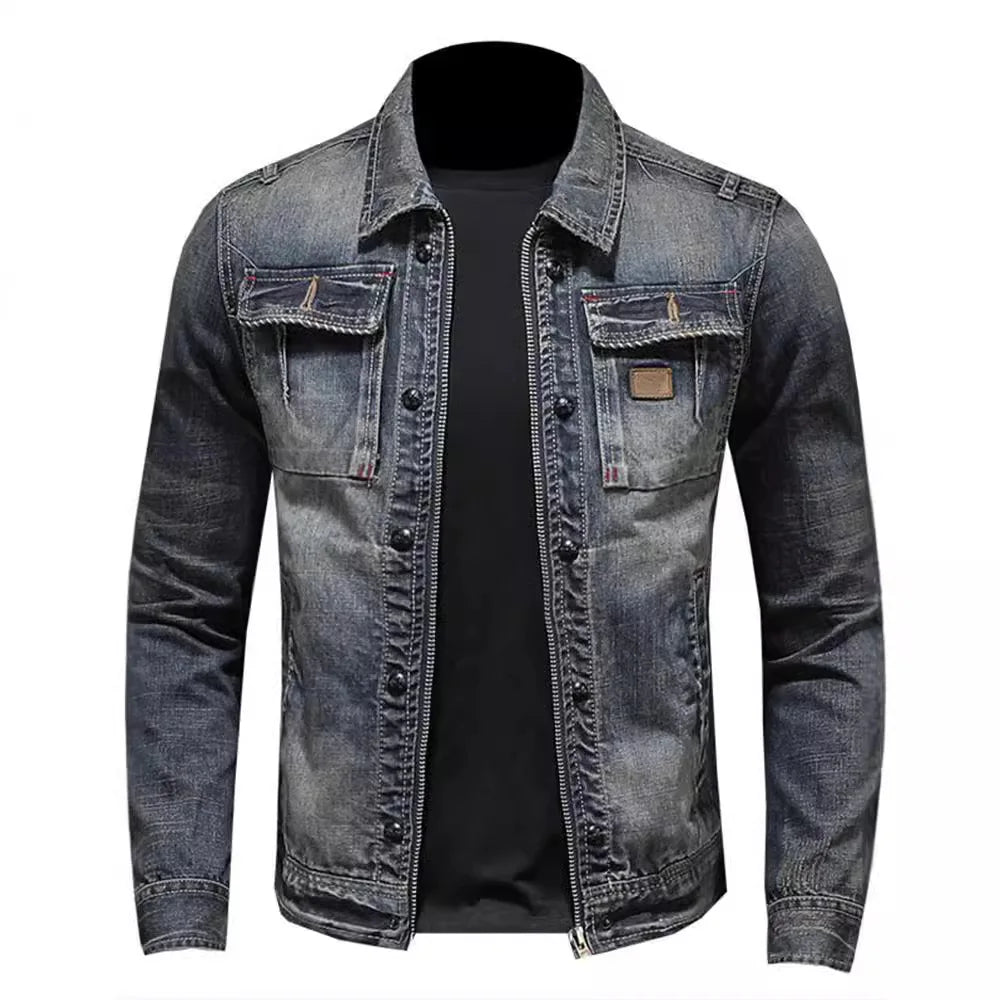 VESTE EN DENIM ÉLÉGANTE