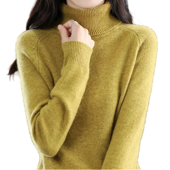 Alice | Pull en cachemire col montant
