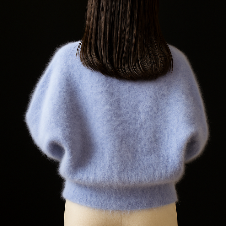 Sabine | Cardigan en cachemire bordé de perles