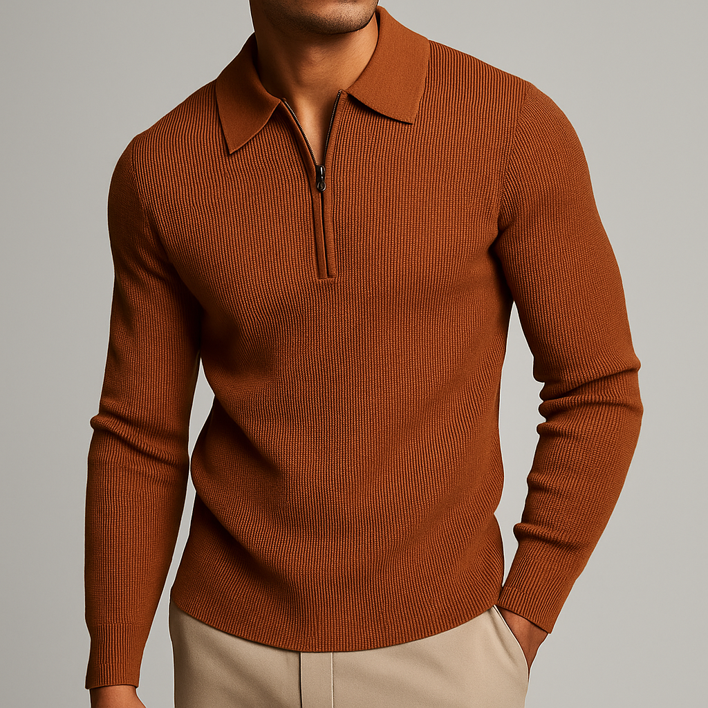 SWEAT CLASSIQUE EN MAILLE WAFFLE POUR HOMME