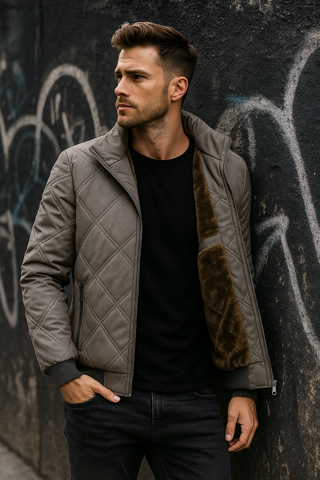 VESTE D'HIVER REMPLIE POUR HOMME