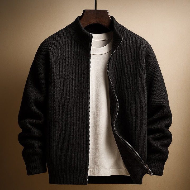 PULL CÔTE À CÔTE AVEC ZIP POUR HOMME
