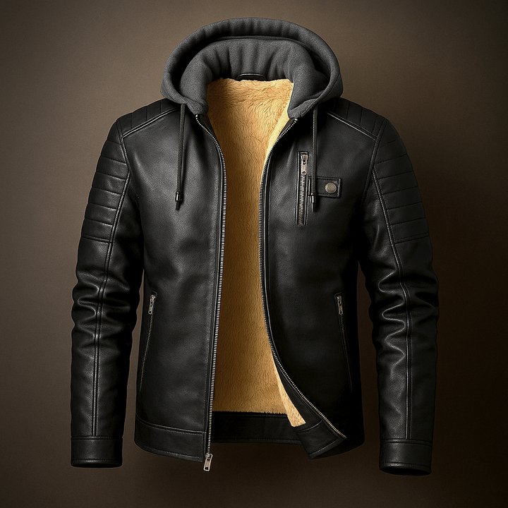 VESTE À CAPUCHE ÉLÉGANTE ET RAFFINÉE POUR HOMME