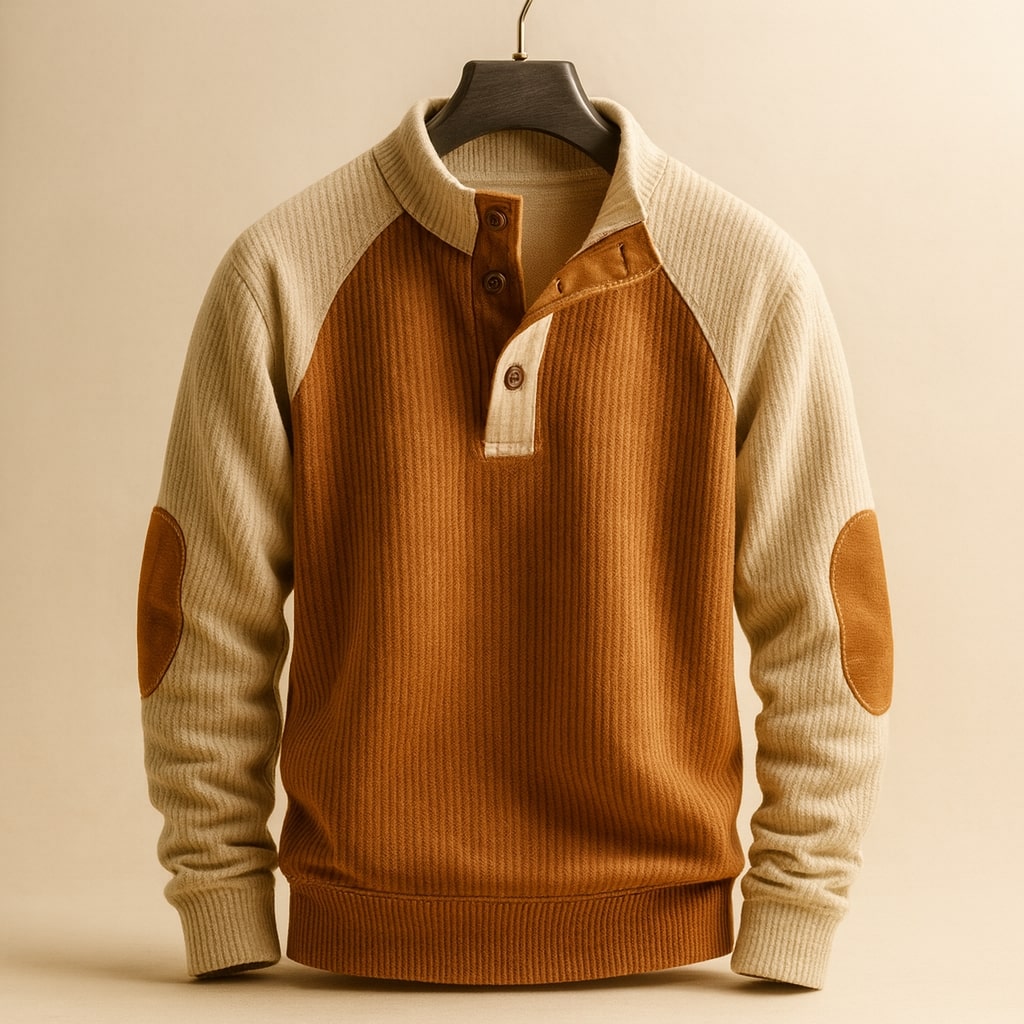 TRICOT CÔTELÉ POUR HOMME