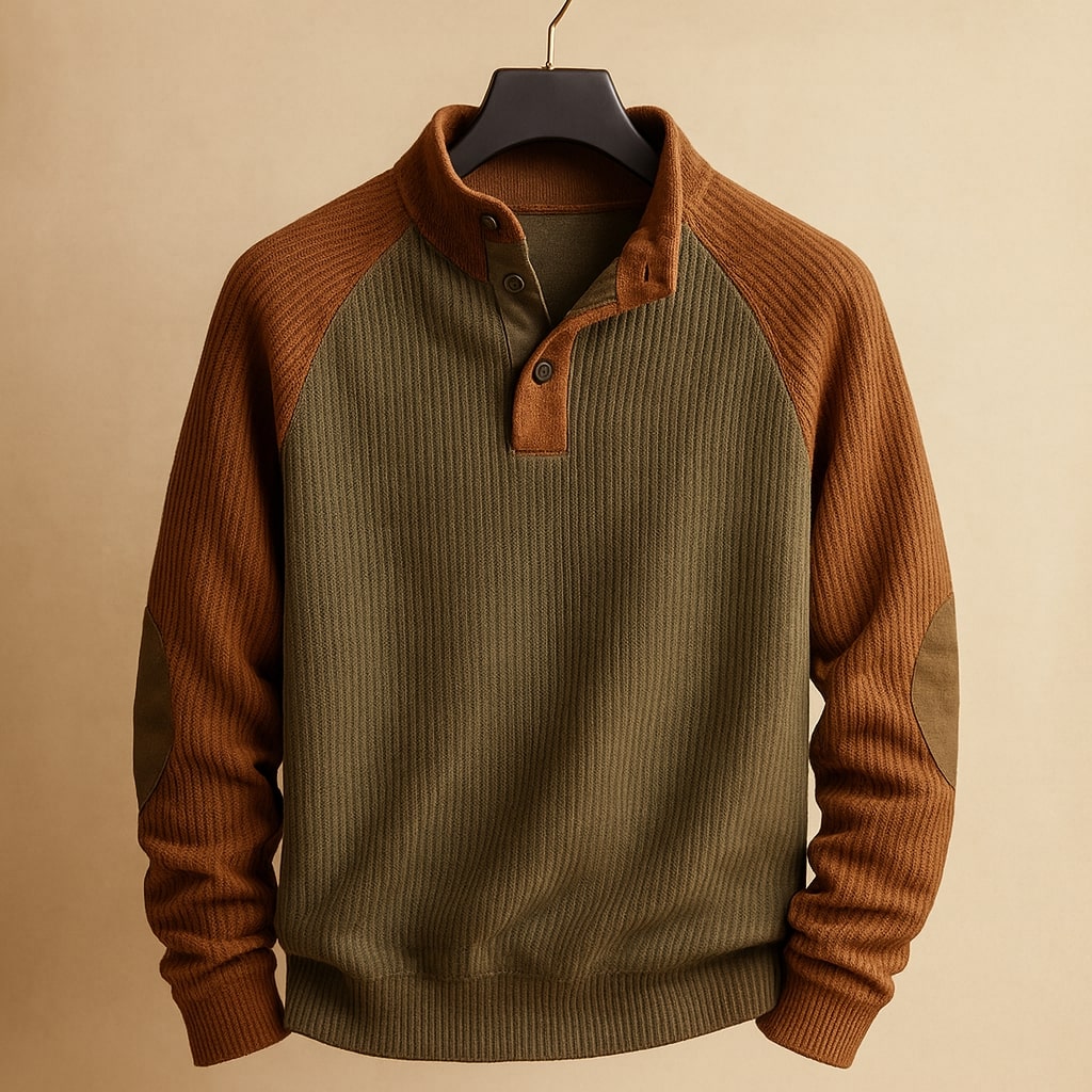 TRICOT CÔTELÉ POUR HOMME