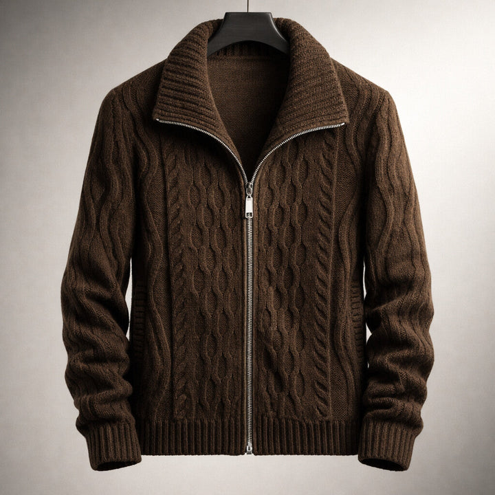 GILET CLASSIQUE ZIPPÉ POUR HOMME